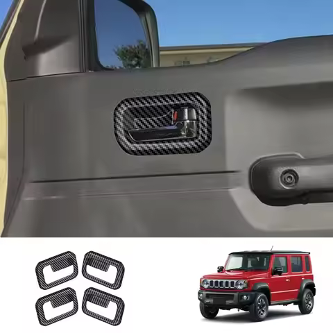 Car Door Inner Handle Frame Trim For Jimny Nomade 2025 5-Door Interior Auto Parts Accessory