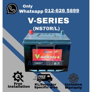 [ Installation Provided ] NS70 | NS70L | V-SERIES MF Car Battery