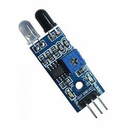 Arduino紅外線避障車 避障感測模組 紅外線循跡車模組 感測距離可調 黑白線識別巡線循跡感應模組 