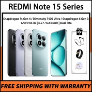 REDMI Note 15 pro+ Snapdragon 7s Gen 4 / REDMI Note 15 pro Dimensity 7400 Ultra / REDMI Note 15 Snap
