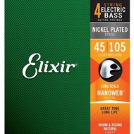PROMO- ELIXIR 14077 NANOWEB MEDIUM LONG SCALE 4-STRING ELECTRIC BAS STRING SL
