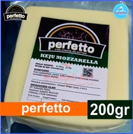 Keju Mozzarella Perfetto 200gr Murah/Perfetto mozzarella cheese 200gr - keju mozzarella perfetto exp