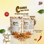 Kings food Crispy - Ceminal Boneless and Flour Feet Crackers Original 65G-200G Boneless Chicken Feet