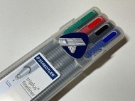 100% new | 德國製 |  Staedtler Triplus Fineliner 細字筆  0.3mm 4 colours