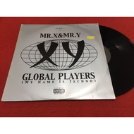 Mr. X & Y-Global Players My Name Is Techno 12 Inch 2LP B258