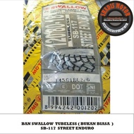 Swallow Tubeless Motorcycle Tire SB117 Street Enduro Size 120/80 Ring 18 Tubeless Motorcycle Tire