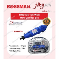 BOSSMAN BMG135 Mini Grinder Set c/w 210pcs Accessories