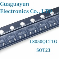 50PCS L8050QLT1G 1YC NPN L8550QLT1G 1YD PNP SOT23 Triode transistor Voltage 25V Current 800mA Genera