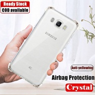 【Crystal Clear】For Samsung Galaxy J7 2016 5.5 inch SM-J710F J710G J710H J710M J710K Soft Rubber Gel 