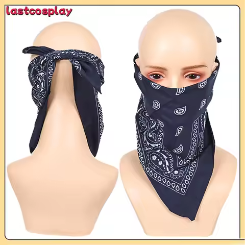 Adult Eleven Cosplay 11 Scarf Movie Stranger Disguise Face Mask Kerchief Halloween Party Costume Acc
