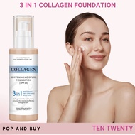 Whitening Cream Foundation with Collagen – Ten Twenty 3in1 Moisture Foundation SPF 15, Collagen