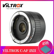 VILTROX C-AF 2XII AF โฟกัสอัตโนมัติเลนส์ปรับระยะไกลขยาย Extender Canon EF Mount เลนส์ 7D 6D 7DII 80D 5D2 5D3 5DS 5DSR 1D Mark I/II/III/IV 1DS Mark I/II/III 1DX DSLR Camera