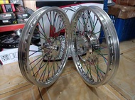 Paket Velg Jari Jari 1Set Velg Rossi Untuk Motor Revo New Revo Absolute Blade Kharisma Supra Revo Fi