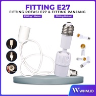 E27 Extender Lamp Fitting 1M 360 Rotation/ Multipurpose Flexible Table Clamp/ Suitable for LED Bulbs