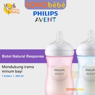 Philips Avent Bottle natural 3.0 Blue & Pink Single 260ml | Milk bottle Avent Bottle Avent Teat