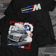 BMW E36 T-Shirt Made of 24s Combed Cotton