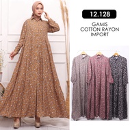 Pgmta - Gamis YMD12128 Cringkle Embossed Muslim Women Aswan Fashion Hijab Women