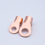100PCS In Box Thick Copper Nose 3A 5A 10A 20A 30A 40A 60A OT Wire Terminal Connectors  Pack of 100 f