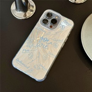 oppo reno 12 pro 5g casing oppo reno 12 casing Huawei oppo Phone Case Blue Apple