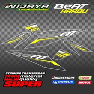 Sticker Striping Dekal Protective body Motorcycle Accessories Honda Beat Carburetor Transparent Material Cool Variation simple JP04