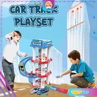 Car Track Playset Fun Gift Decoration Toy Hadiah Mainan Untuk Kanak Budak Lelaki Perempuan