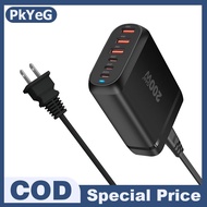 PkYeG 200W 6 Ports USB Type-C Fast Charger Fast Charging Multi-function Desk Charger Power Station F