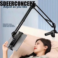 SDEERCONCEPT Desktop Phone Mount Stand, Flexible Long Arm Bed Tablet Stand, Cell Phone Bed Stand Hol