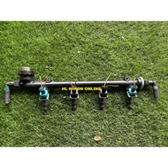 (USED)Proton Saga BLM/FLX Campro  Fuel Rail / Injector (SET)