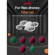 BRDRC Suitable for DJI NEO Filter Set UV Protection ND Light Reduction CPL Polarizer Accessories