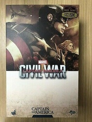 Hottoys HT Civil War Captain America （Battling Version ）特別版 美國隊長  （無地台）Ironman Batman