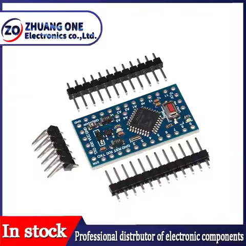1PCS 6pin CP2102 USB 2.0 to TTL UART Module + 1PCS Pro Mini Module Atmega328 5V 16M For Arduino Comp