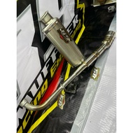 COD TERLARIS knalpot racing netral samping 89 muffler silencer oval cincin inlet50 P25cm sarangan fu