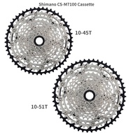 Shimano SLX CS M7100 Cassette Sprocke M7100 Freewheel Cogs Mountain Bike MTB 12-Speed 10-45T 10-51T 