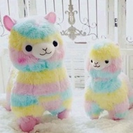 Rainbow Alpacasso Kawaii Alpaca Llama Doll Arpakasso Soft Plush Toy Doll