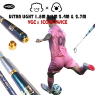 YGC Joran Teleskopik 3/7 Ultra Light 1.8m 2.1m 2.4m 2.7m (SCORE TWICE) Udang Galah Telescopic Rod Pr