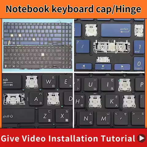 Replacement Keycap Key cap Hinge for ASUS ZenBook Flip 15 UX563 UX563F UX563FD UX563FDX UX563FAC Q54