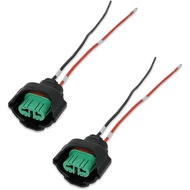 2PCS H8 H11 880 881 Soket Pendawaian, Penyambung Lampu Kabus, Penyambung Penyesuai Wanita dengan Kab