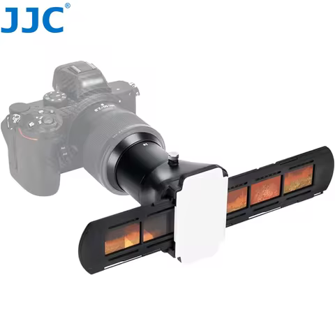 JJC 35mm Negative Film Slides Digitizing Adapter LED Light Negatives Scanner to Digital Photos Conve