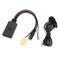 Bluetooth 5.0 AUX Cable Adapter With Microphone Handsfree Replacement For Fiat 500/Grande Punto/Qubo