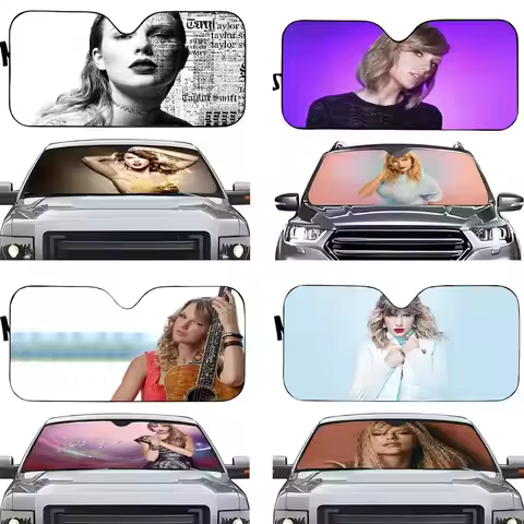 Taylors Singer-Swifts Car SunShade Cartoon Window For Children Adults Adsorption SunShade Cover