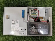 ตู้จ่ายไฟสำหรับกล้องวงจรปิด มี แบตเตอร์รี่สำรอง 4 CH 12 V 5 A  ขนิด UPS