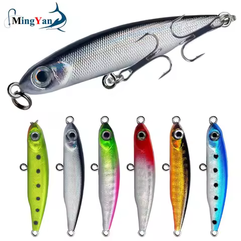 1pcs Sinking Pencil 5.3cm 3g Casting Pencil Mini Wobblers Sinking Vibration Sea Fish Lures Fishing B