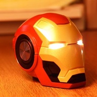 Mini Iron Man Wireless Speaker Powerful Portable Computer Speakers Novel Gift Practical Radio Music 