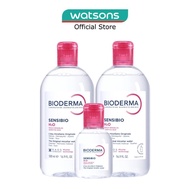 BIODERMA Sensibio H2O Micellar Water 500ml Packset x 2s + Sensibio H2O 100ml