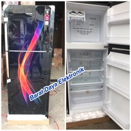 Kulkas 2 Pintu Polytron 210 Liter Prm-21pax Tanpa Bunga Es