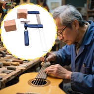 chulisia Fret Press Hand Tool Repair Guitar Fret Wire Crimping Tool for Electric Bass