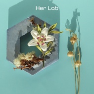 Her Lab Jewelry | Starry Enamel ไวโอลิน Daffodils เข็มกลัด Pin เครื่องดนตรี Party Office เข็มกลัด Pi