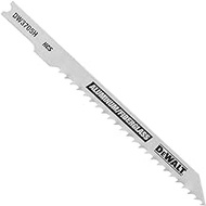 DEWALT DW3705H 4-Inch 8 TPI Fast Clean HCS U-Shank Cut Aluminum and fiberglass Jig Saw Blade (5-Pack)