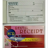 Standard NCR Carbonless Rental Receipt / Resit Sewa Rumah Book 2ply SHR550 / SHR 550