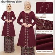 【ReadyStock】Baju Kebaya Muslimah Baju Raya Kurung Songket Nikah/Tunang Nikah Perempuan Murah Kurung 